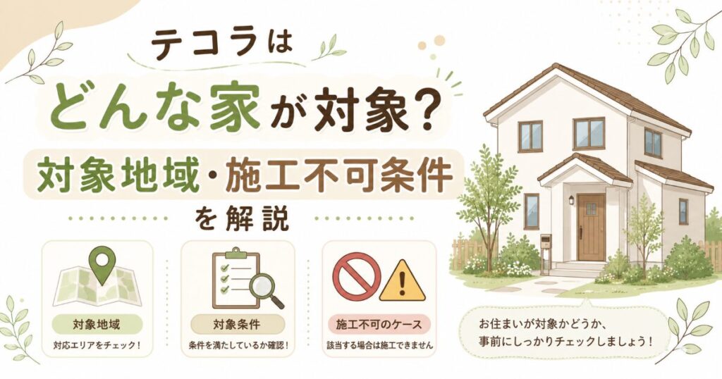 テコラ 対象住宅